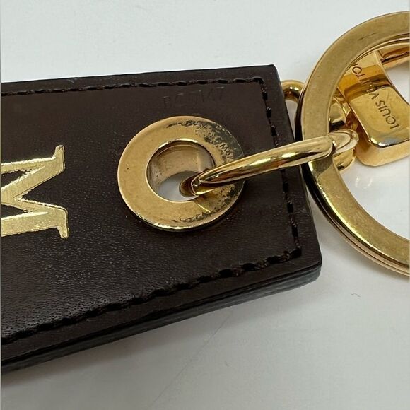 Authentic Louis Vuitton Keychain Petite Malle Coated Canvas - Picture 6 of 8